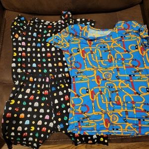 Pacman shorts size 7 and shirt  size 8